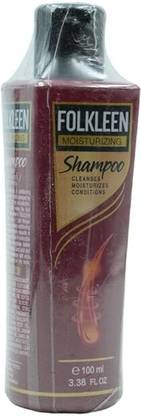 Folkleen MOISTURIZING SHAMPOO PACK OF 2*100ml