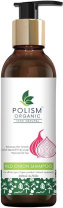 POLISM Onion Shampoo for Hair Growth & Hair Fall Control