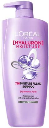 L'Oréal Paris Hyaluron Moisture 72H Moisture Filling Shampoo | For Dull & Dehydrated Hair