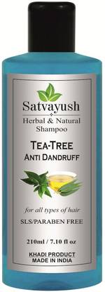 Satvayush Herbal Tea Tree Anti Dandruff Shampoo Men & Women