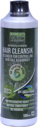 devicas HAIR CLEANSIK - Hair Fall & Dandruff | Origanum vulgasis(Shikakai),Deep Cleanser