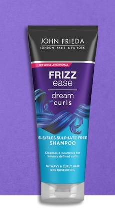 JOHN FRIEDA Frizz Ease Dream Curls Shampoo For Wavy & Curly Hair With Rosehip Oil