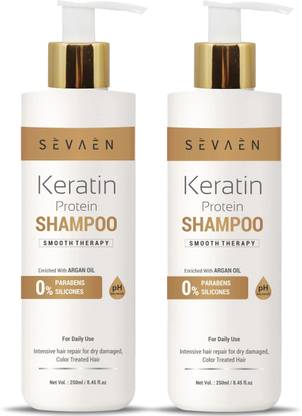 SEVAEN Keratin Smooth Shampoo 2 PACK
