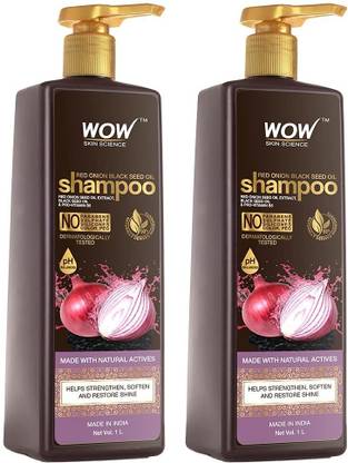 WOW SKIN SCIENCE Red Onion Black Seed Oil Shampoo