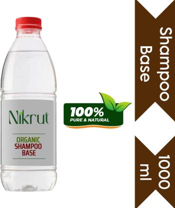 Nikrut Organic Shampoo base Pure & Natural (Transparent) (1000 ML)(1kg)