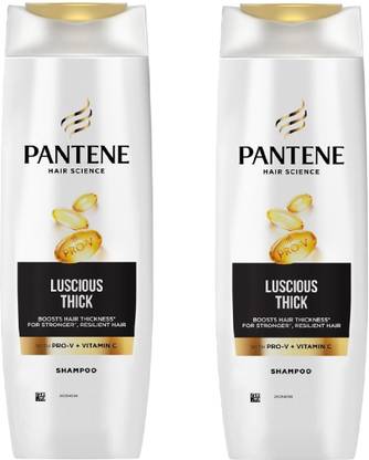 PANTENE Advanced Hair Fall Solution Luscious Thick Shampoo Pack Of 2