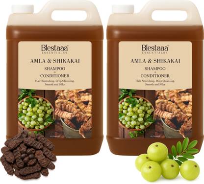 blestaaa essentialss Amla Reetha Shikakai Shampoo For Women