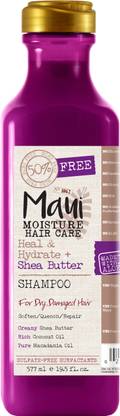 Maui Moisture Heal & Hydrate Shea Butter Shampoo,Vegan, Sulfate Free & Paraben Free