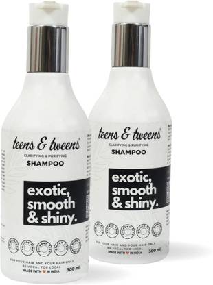 Teens & Tweens Clarifying Shampoo For Kids & Teenagers (Ages 7-18) 300 ML (Pack of 2)