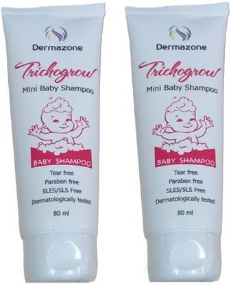 Trichogrow Mini Baby Shampoo - 80 ml, Pack Of 2