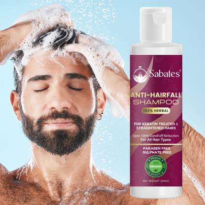 Sabates Anti Hair Fall Shampoo ` Nourishes Hair Texture` Controls Dandruff For Men Women