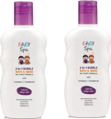Modicare Baby Spa BUBBLE BATH AND WASH NO-TEARS FORMULA WITH VITAMIN E OR B5
