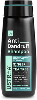 USTRAA Anti-Dandruff Shampoo | Controls Dandruff | No Sulphates & No Parabens