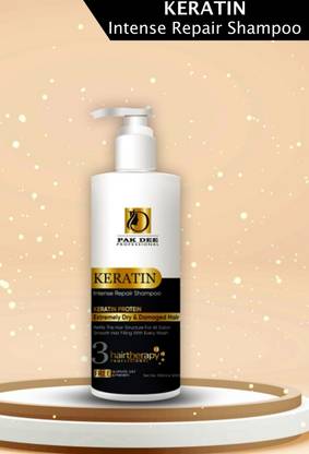 pak dee Keratin + Smoothing Sulphate Free Shampoo (500 ml)
