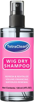 TetraClean Hair Wig Dry Shampoo - Refresh and Revitalize Your Wig, 120ml
