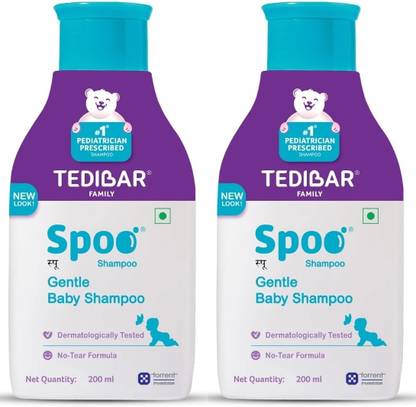 Spoo Baby shampoo 200ml x Pack of 2