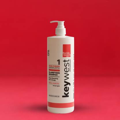 Keywest Professional Nanoplastia Treatment Sulfate Free Clarifying Shampoo Deep Clean