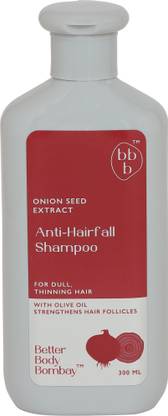 BBB - Better Body Bombay Onion Seed Extract Anti-Hairfall Shampoo for Strong Hair