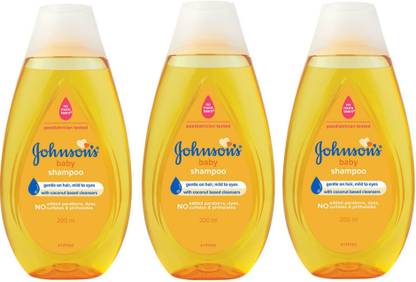 JOHNSON'S Baby no more tears Shampoo 200 ml × 3