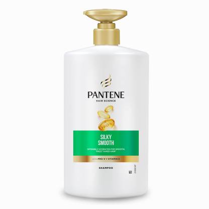 PANTENE Hair Science Silky Smooth Shampoo with Vitamin E