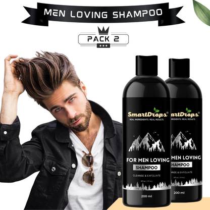 smartdrops Men Loving Anti Hair fall Shampoo and Dandruff Control For Men