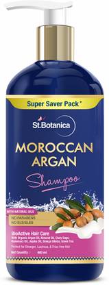 St.Botanica Moroccan Argan made with Natural Oils, No Parabens & No SLS/SLES