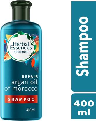 Herbal Essences Argan Oil of Morocco - For Hair Repair and No Frizz- No Paraben, No Colorants Shampoo