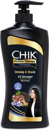 Chik Protein Solution Thick And Glossy Shampoo, Bhringraj Oil & Black Tea
