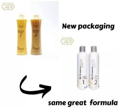 Rawal re+5 keratin shampoo and conditioner