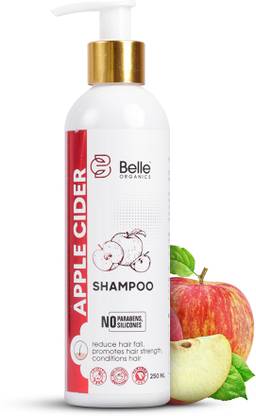 Belle Organics Apple Cider Shampoo for Strength & Hairfall Control