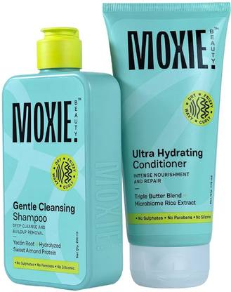 MOXIE BEAUTY Shampoo & Conditioner Combo | 100% Improved definition | Toxin Free Full Size