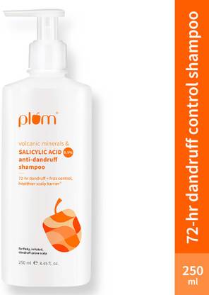 Plum Anti-Dandruff Shampoo with Volcanic Minerals & 0.5% Salicylic Acid