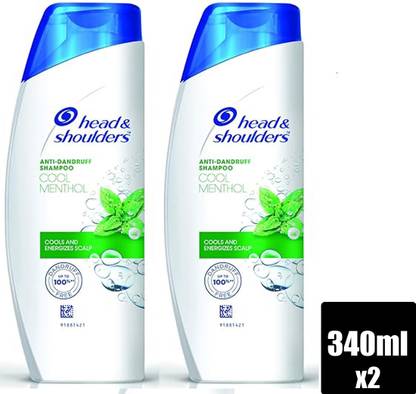 HEAD & SHOULDERS Cool Menthol Anti-Dandruff @340x2