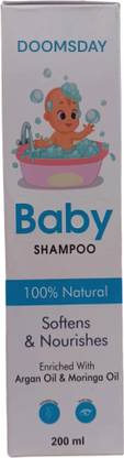 DOOMSDAY baby shampoo 100% NATURAL SOFTEns and nourishes