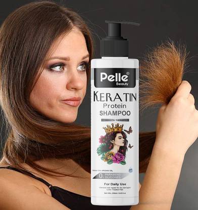 Pelle Beauty Keratin Protein SHAMPOO With Argan Oil _ For Strong Hair 05