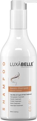 LUXABELLE Keratin shampoo Sulphate Free for all Hair Treatment.for Dry and Damage hair.