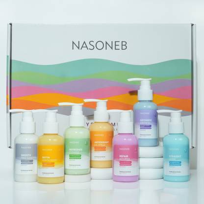NASONEB Shampoo Combo Pack | 7 Days, 7 Specialized Shampoos For Hair | Pack of 100ml X 7