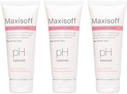 Maxisoft Anti-Dandruff Shampoo | Aloe, Mint & Neem