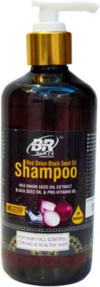 BR ONION Hair fall shampoo for hair growth with pro vit.B5&black seed oil extract