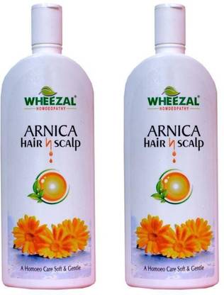 WHEEZAL ARNICA HAIR N SCALP HOMEOPATHIC SHAMPOO 200 ML-PACK OF 2