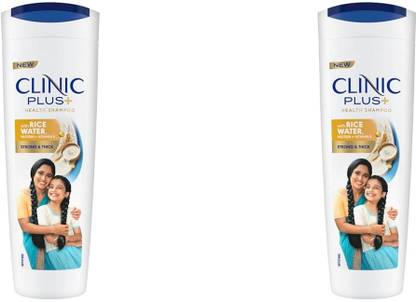 Clinic Plus RICE WATER STRONG & THICK SHAMPOO 355 ML X 2PC