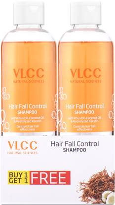 VLCC Hair Fall Control Shampoo with Buy One Get One