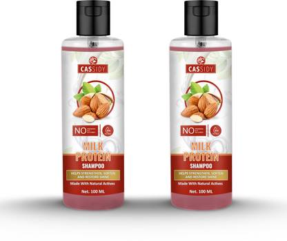 Cassidy CSD Milk Protein Shampoo 100ML Pack of 2