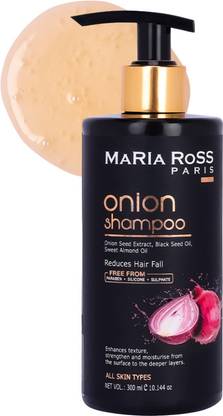 Maria Ross Onion Shampoo for Hair Growth and Hair Fall Control
