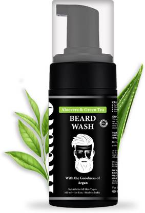 Indalo Beard Wash for men with Aloe Vera & Green Tea