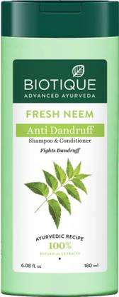 BIOTIQUE Fresh Neem Anti Dandruff Shmpoo