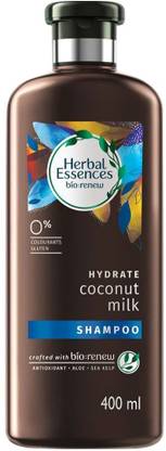 Herbal Essences Coconut Milk- For Hydration- No Paraben, No Colorants, No Gluten Shampoo