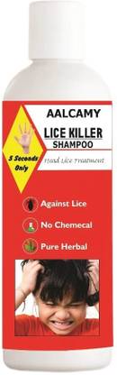 AALCAMY LICE KILLER SHAMPOO | KILLS LICE, LICE EGGS & NITS|REDUCES ITCHING & IRRITATION