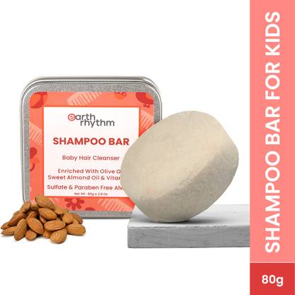 Earth Rhythm Baby Shampoo Bar in Tin packaging