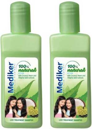 MEDIKER anti-lice treatment shampoo 50ml*2 (pack of 2)
